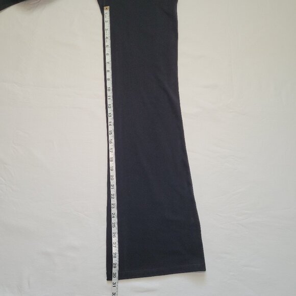 Aéropostale High-Rise Flare Leggings Yoga Pants Black Medium Athleisure - Picture 6 of 9